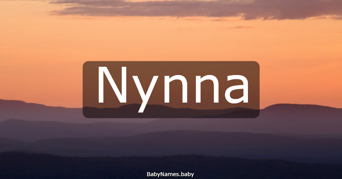 Nynna