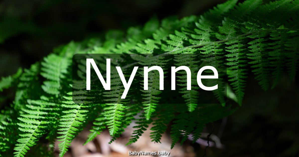 Nynne