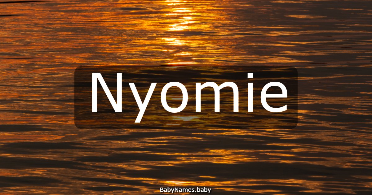 Nyomie