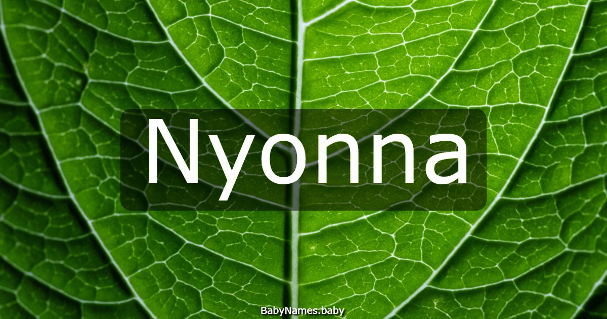 Nyonna