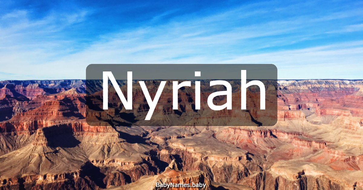 Nyriah