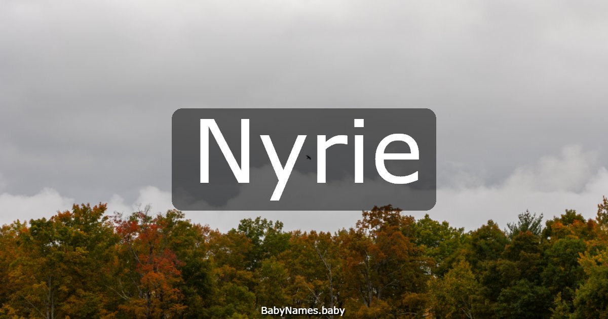 Nyrie