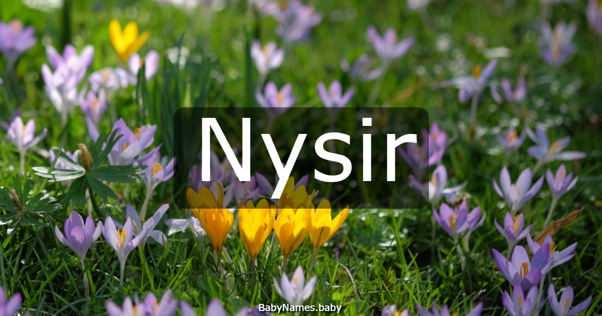 Nysir