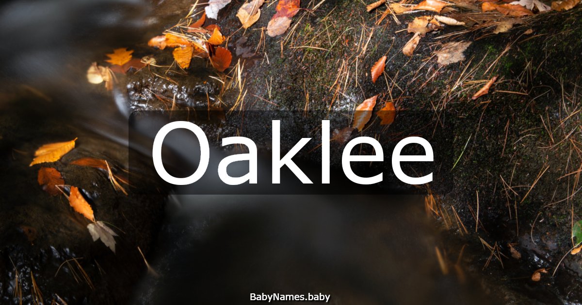 Oaklee