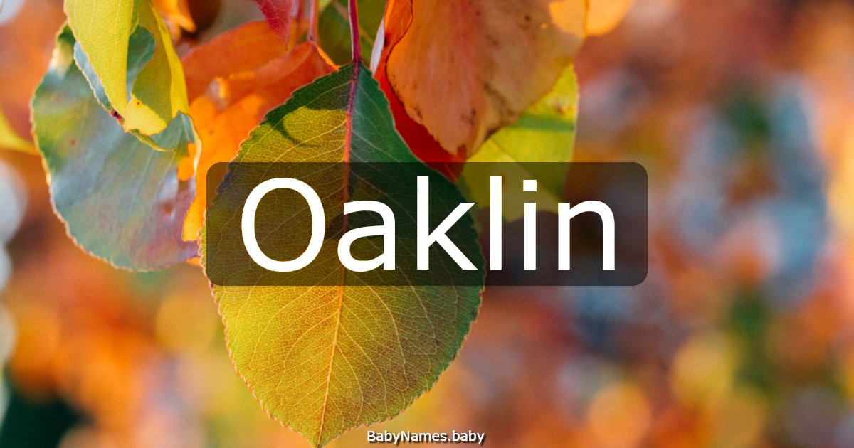 Oaklin