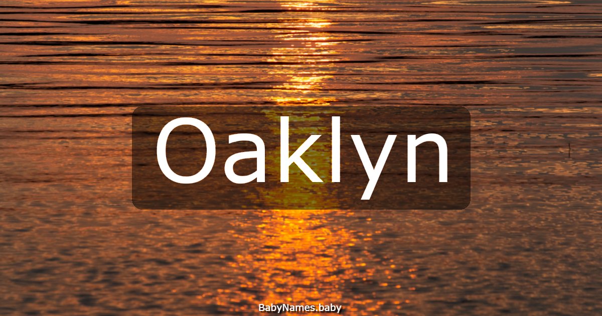 Oaklyn