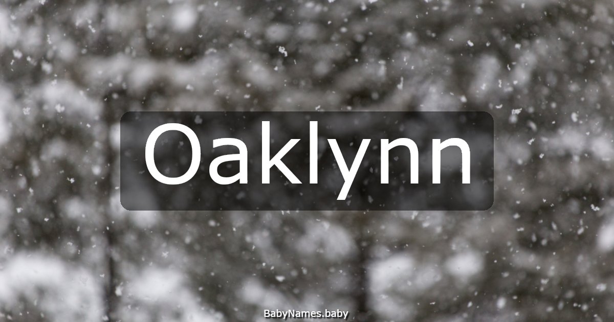 Oaklynn