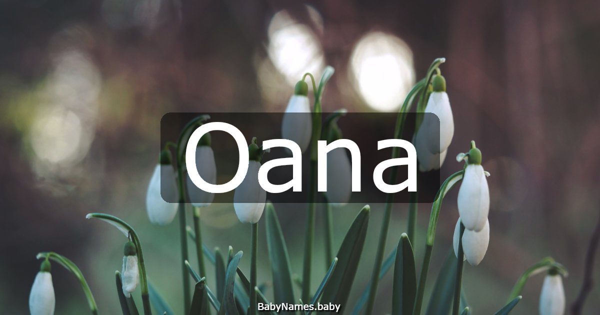 Oana