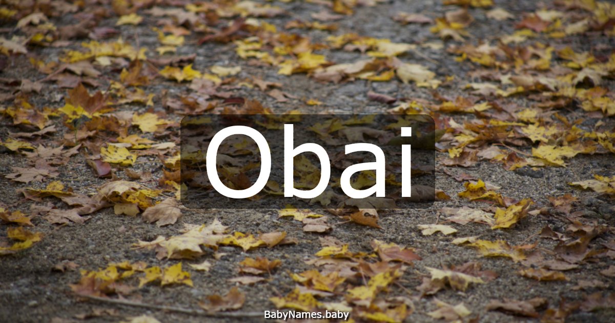 Obai
