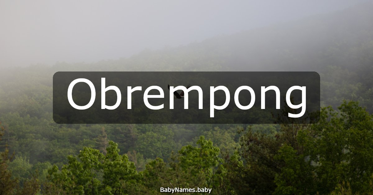 Obrempong