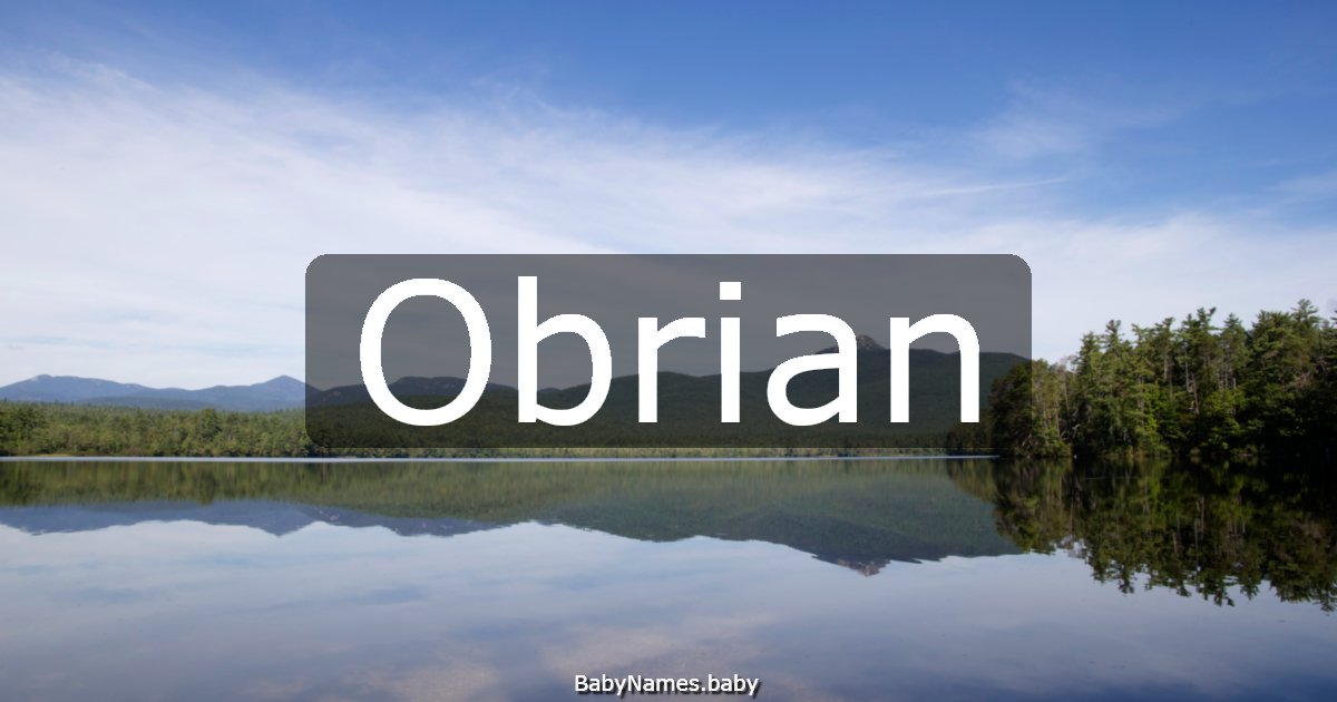 Obrian