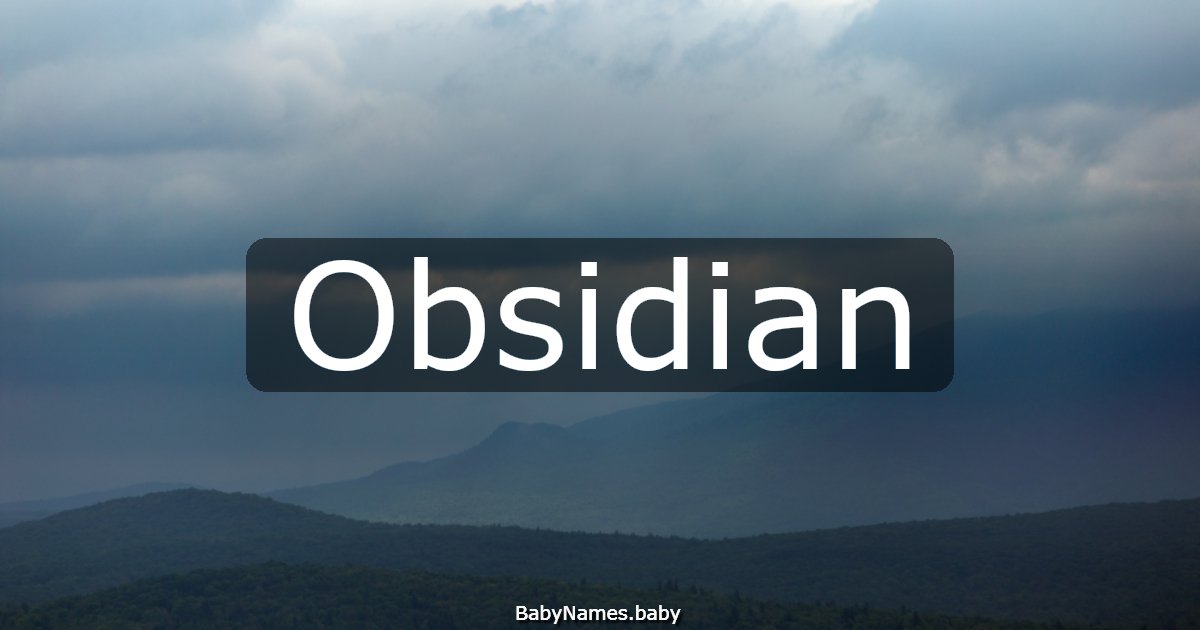 Obsidian