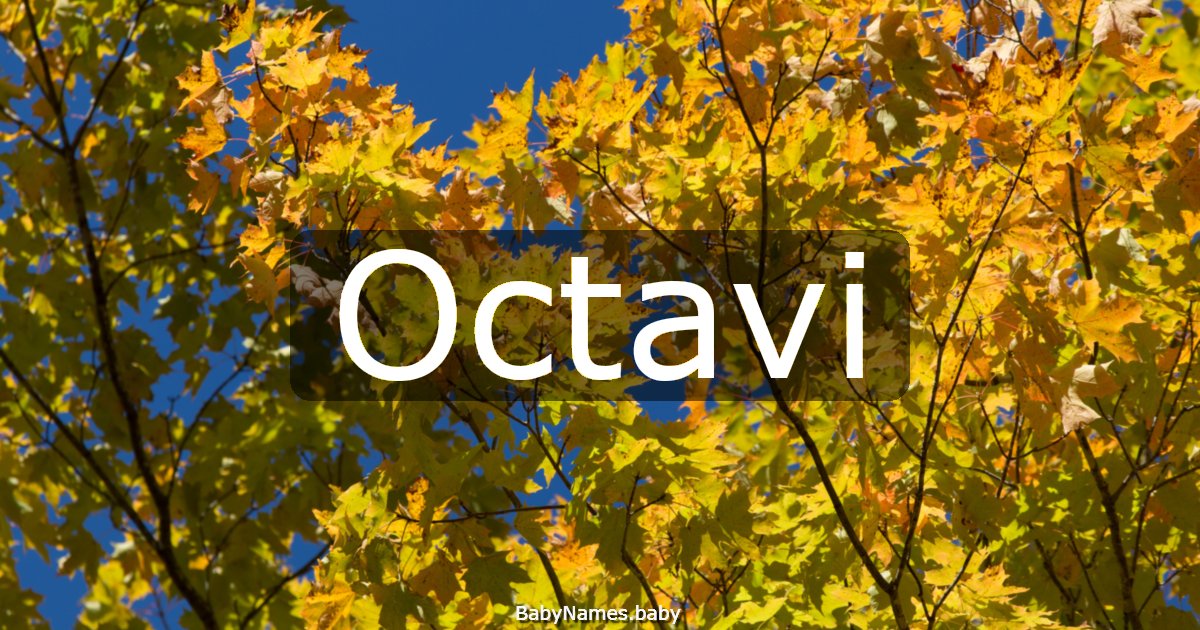 Octavi