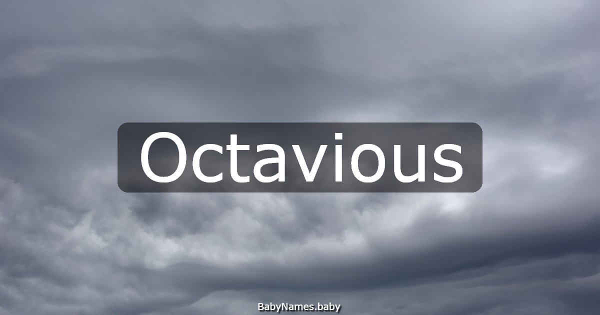 Octavious
