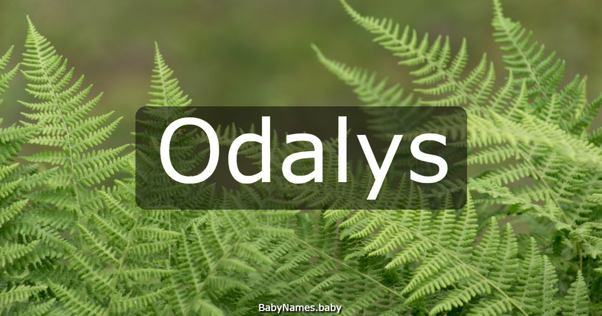 Odalys