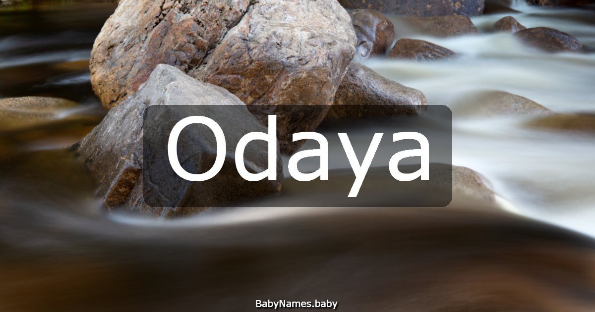 Odaya