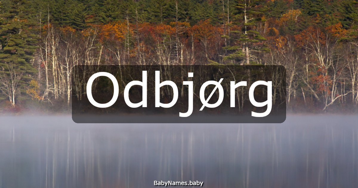 Odbjørg