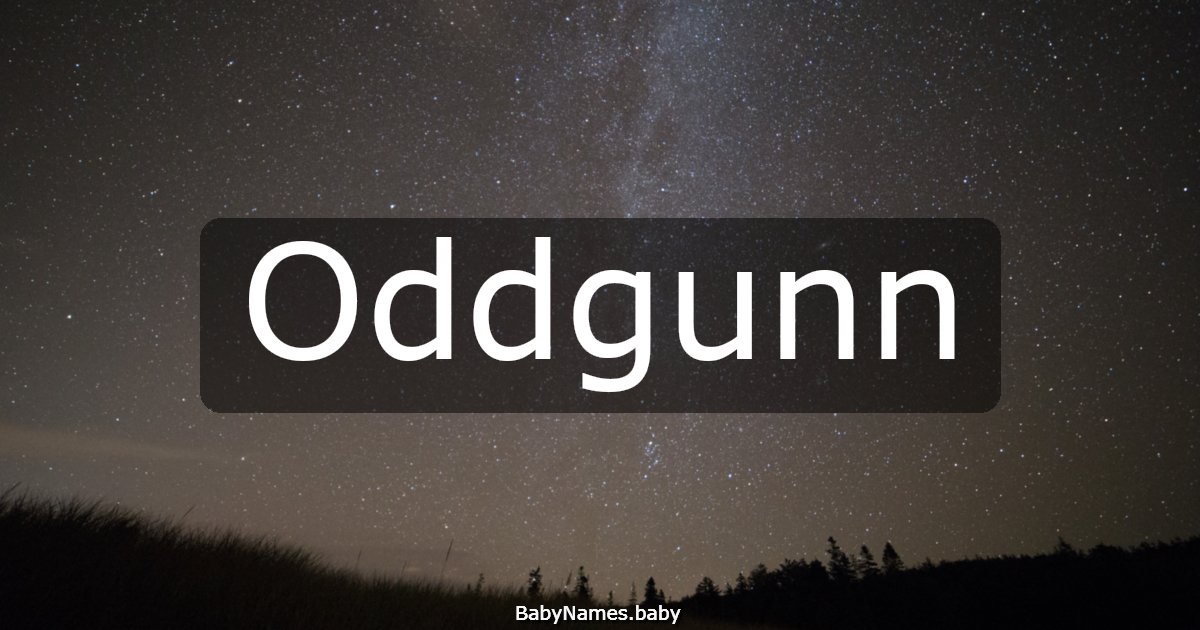 Oddgunn