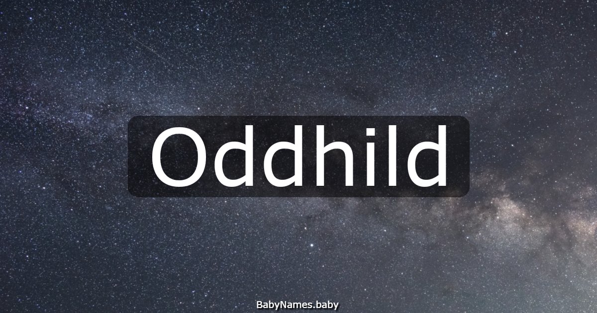 Oddhild