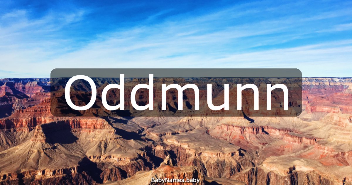 Oddmunn