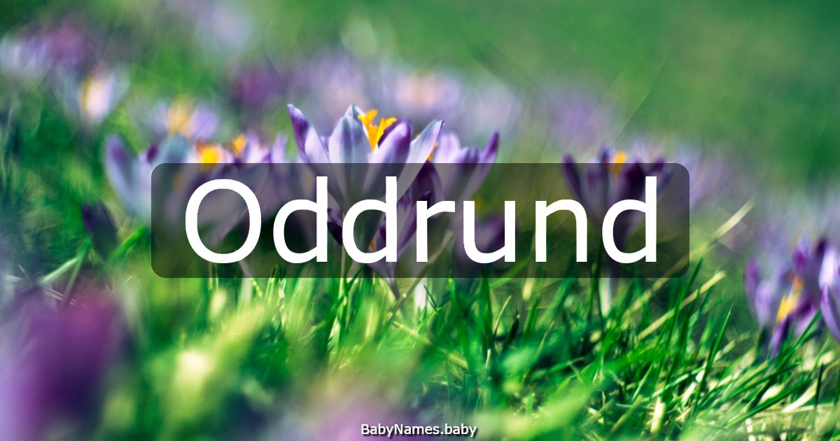 Oddrund