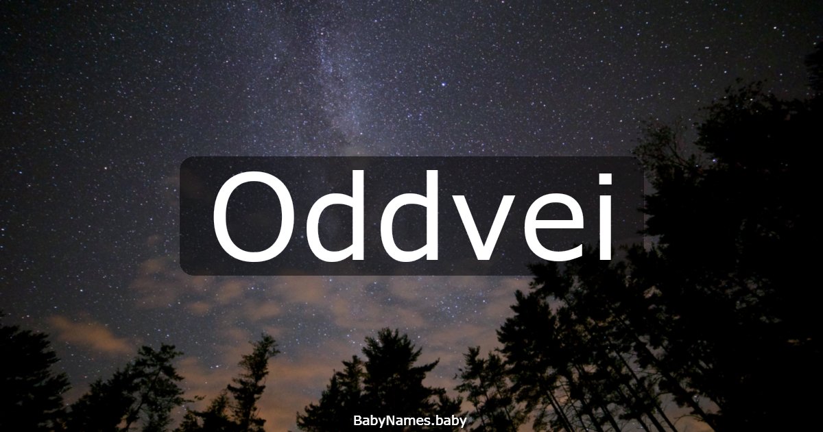 Oddvei