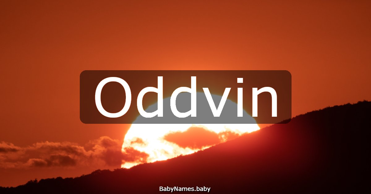 Oddvin