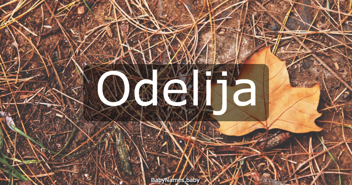Odelija
