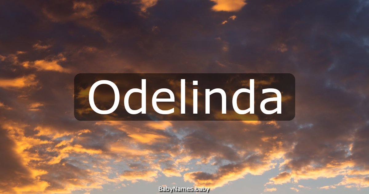 Odelinda