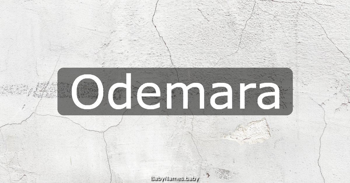 Odemara