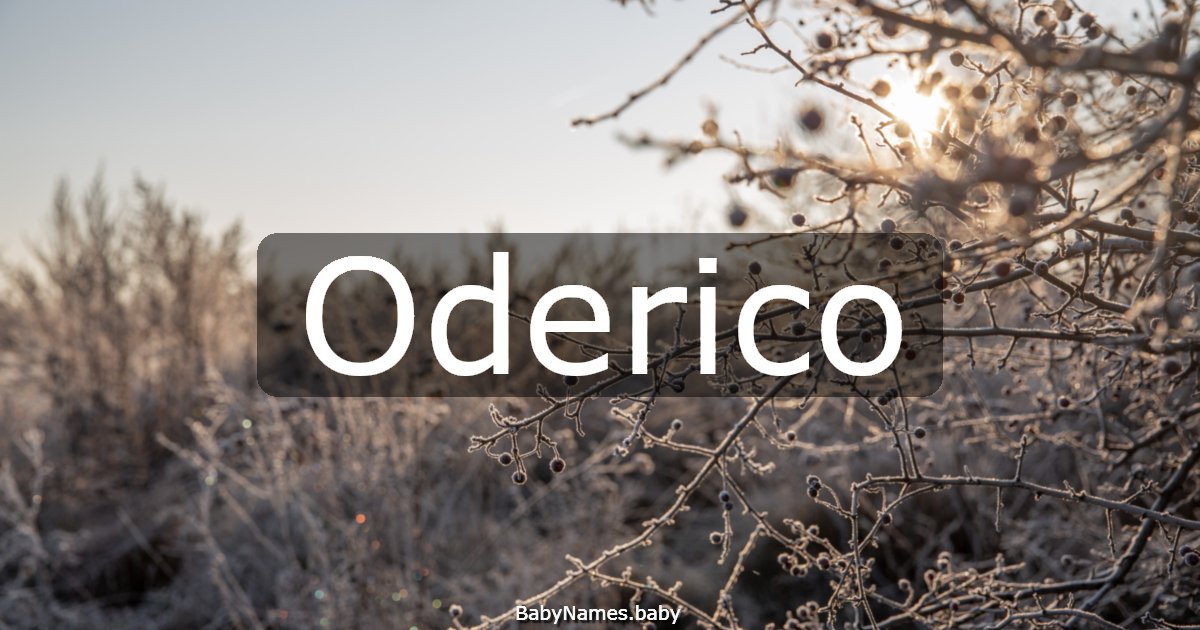 Oderico