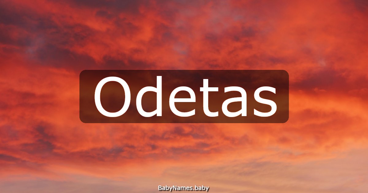 Odetas