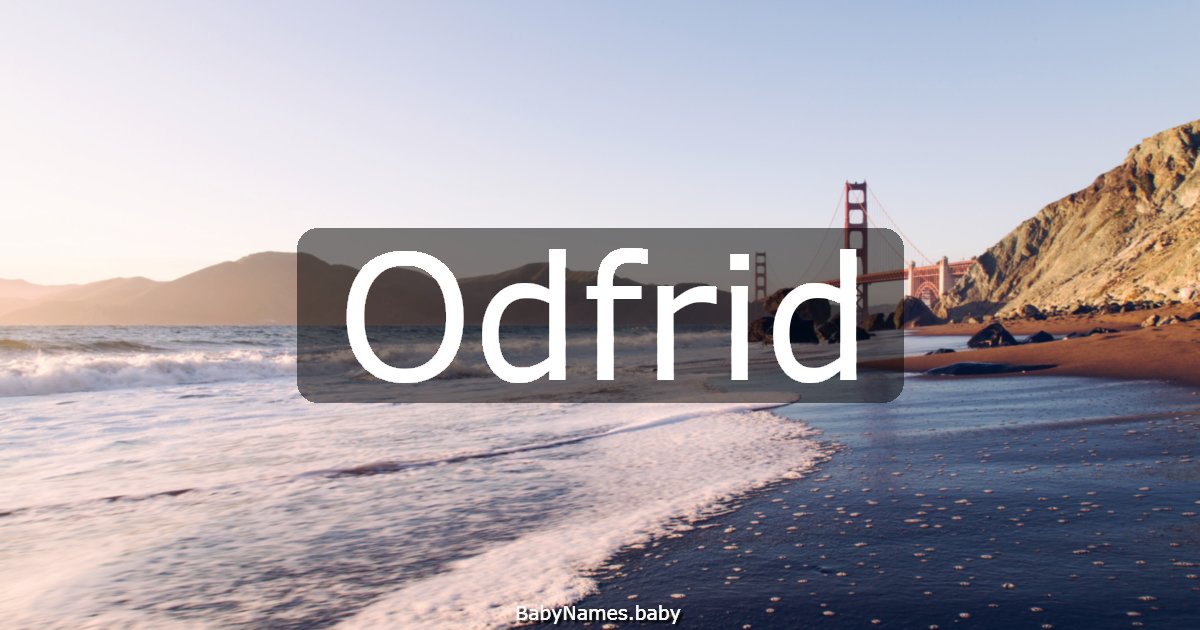 Odfrid