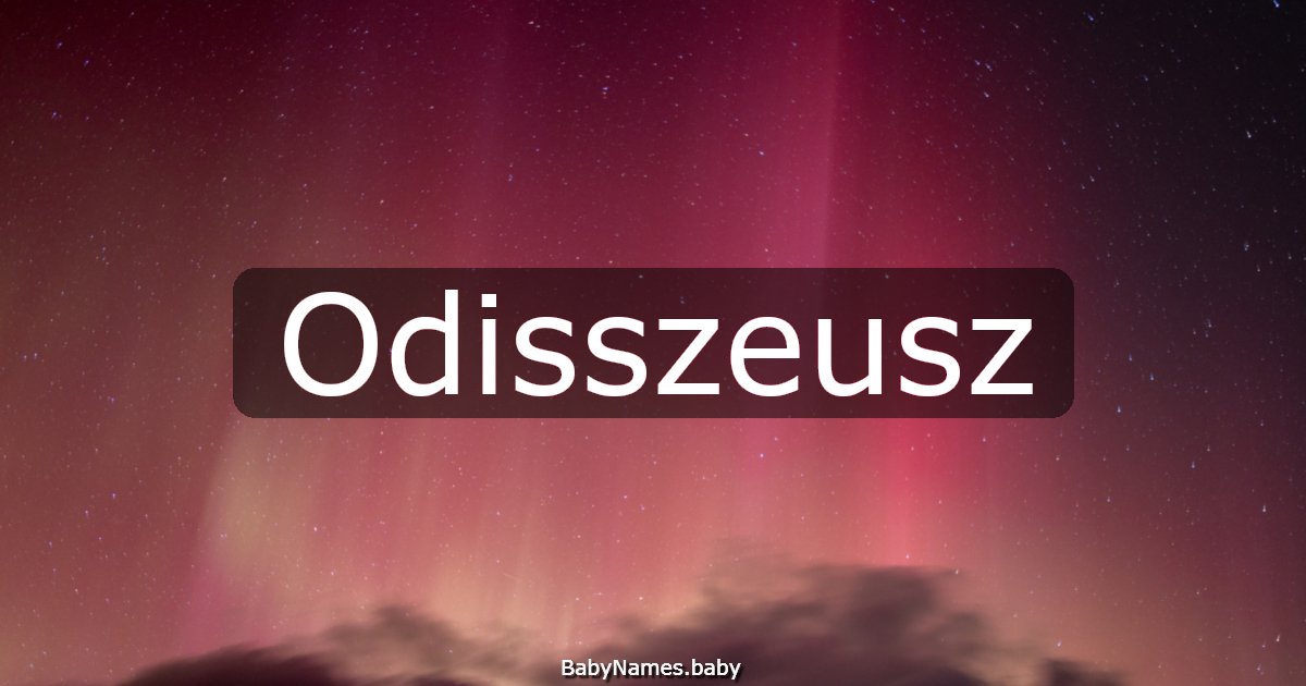 Odisszeusz