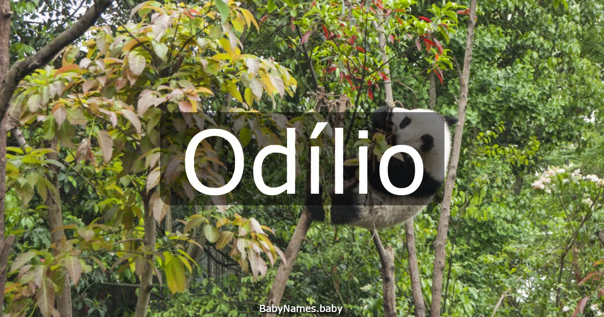 Odílio