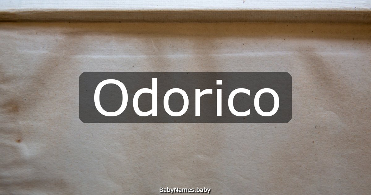 Odorico