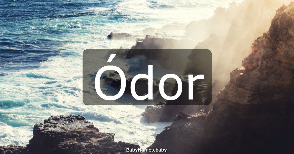 Ódor