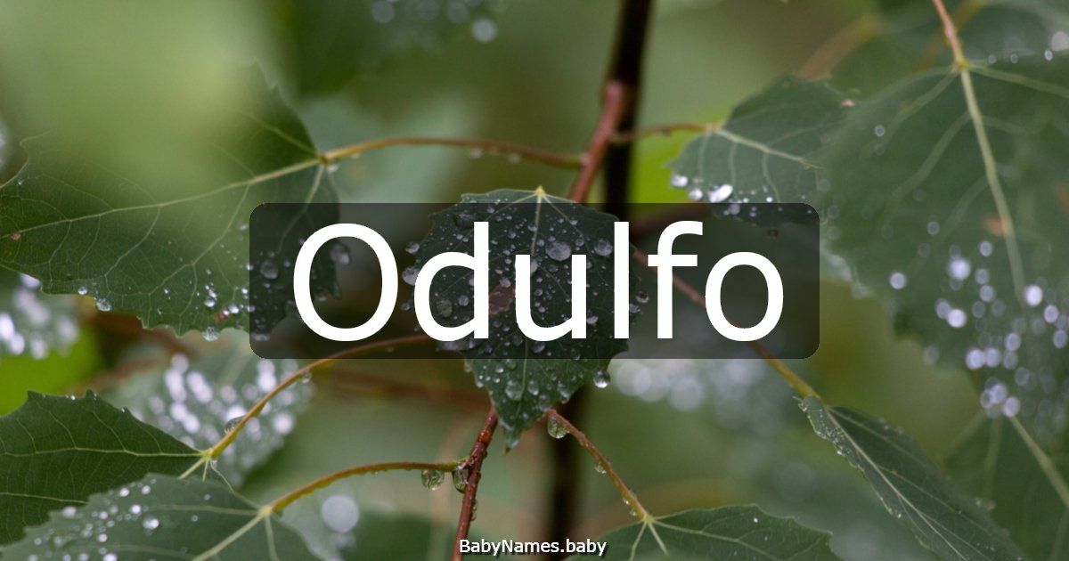 Odulfo