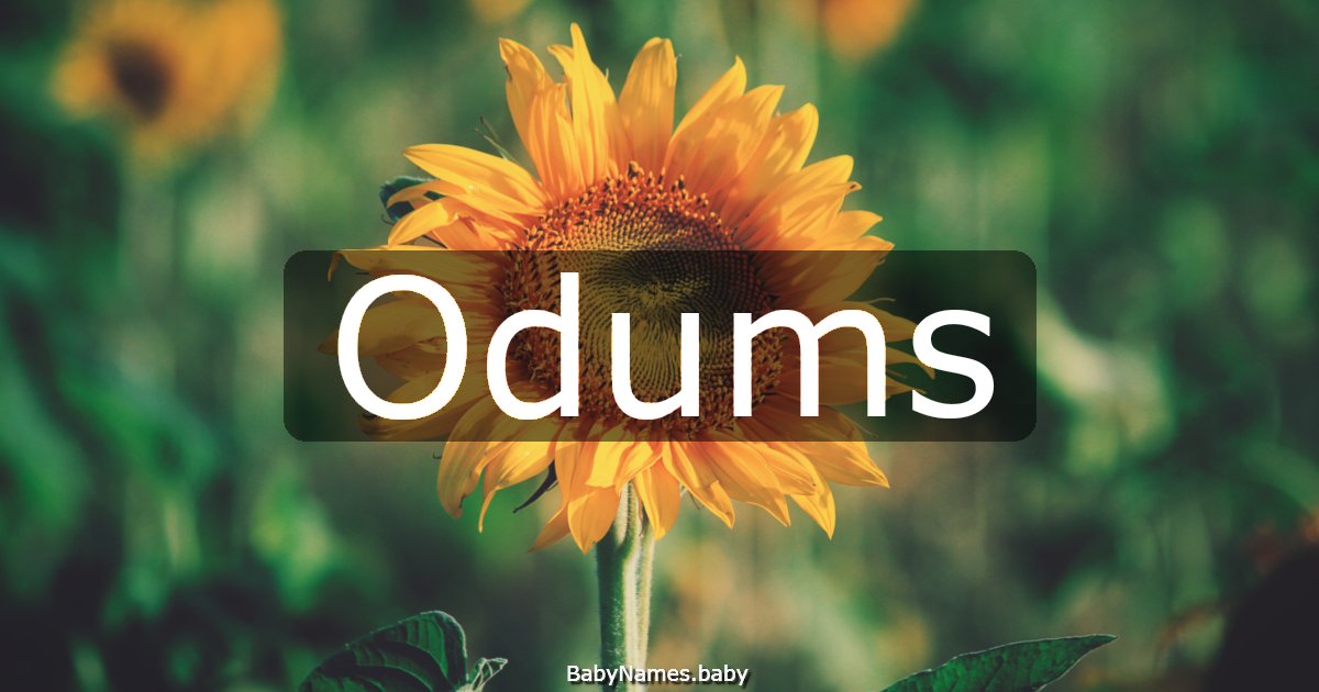 Odums