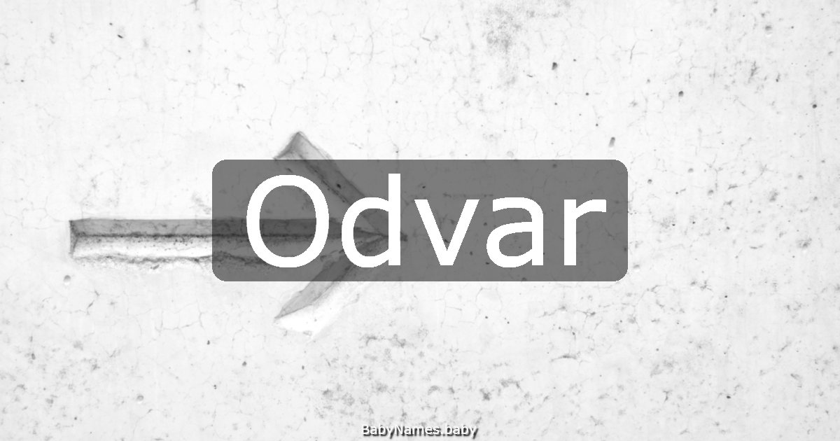 Odvar