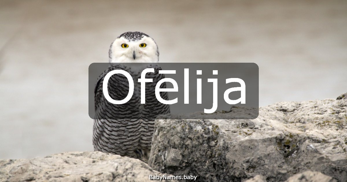 Ofēlija