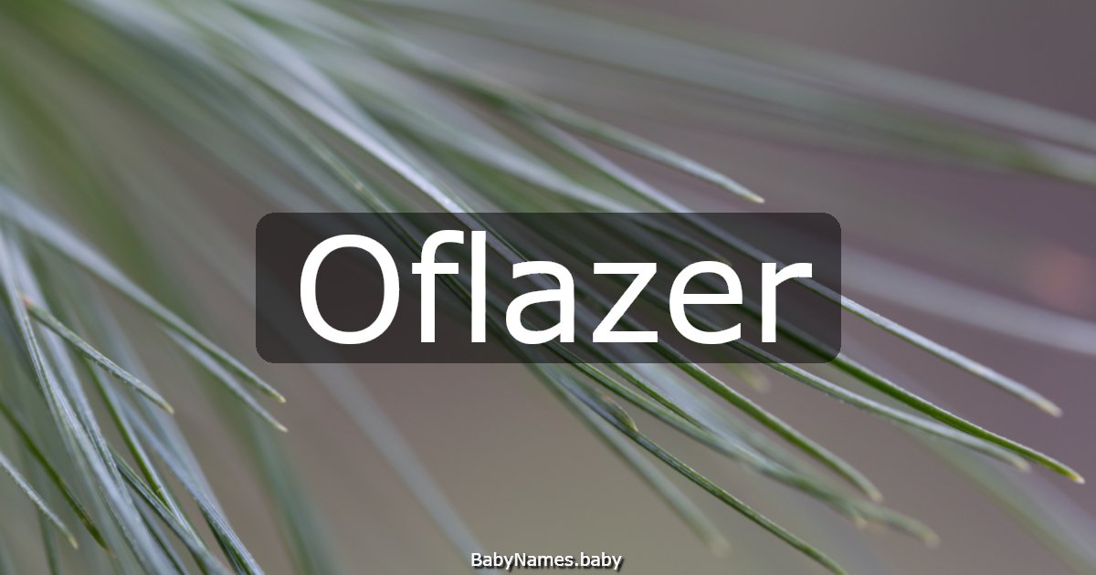 Oflazer
