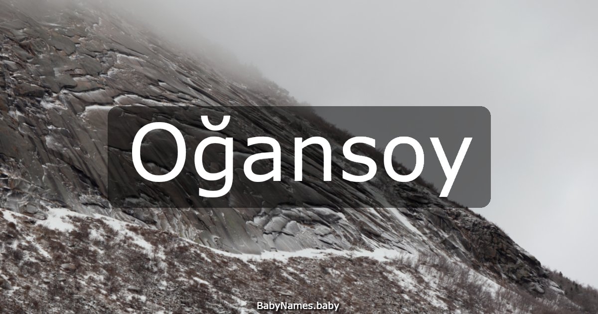 Oğansoy