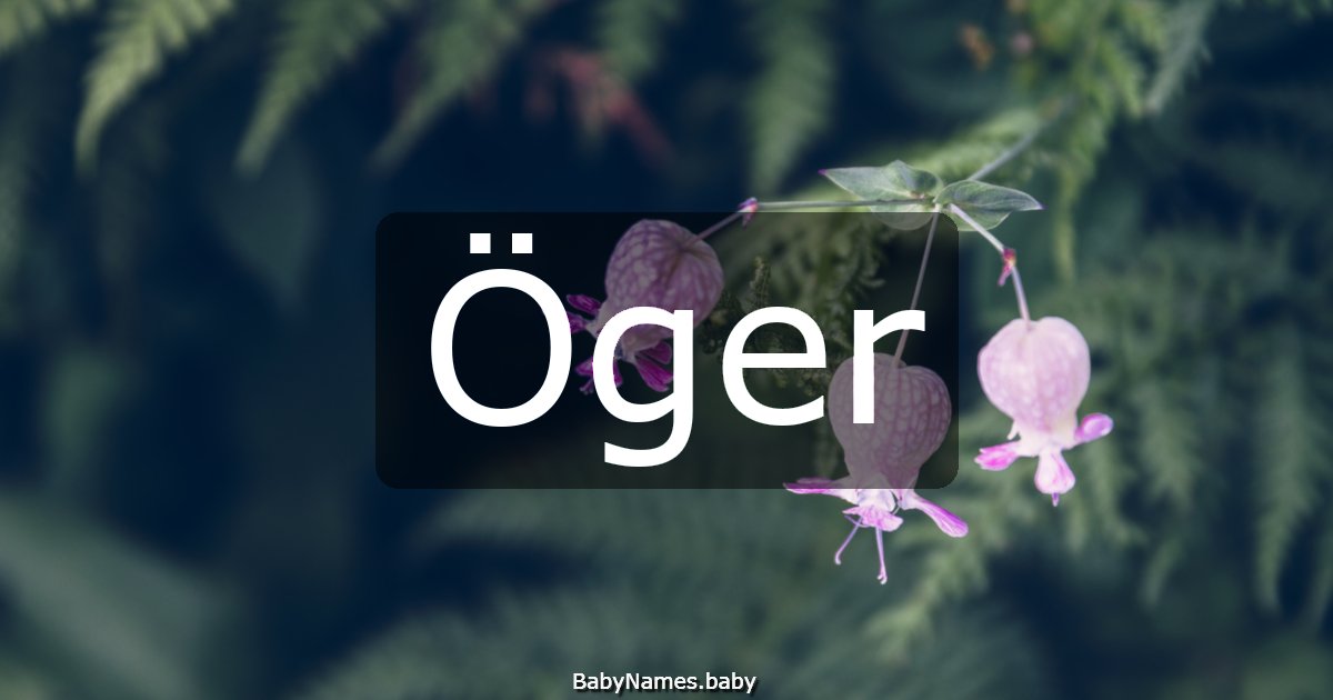 Öger