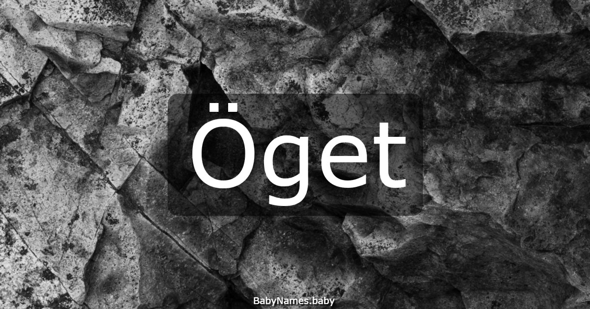 Öget