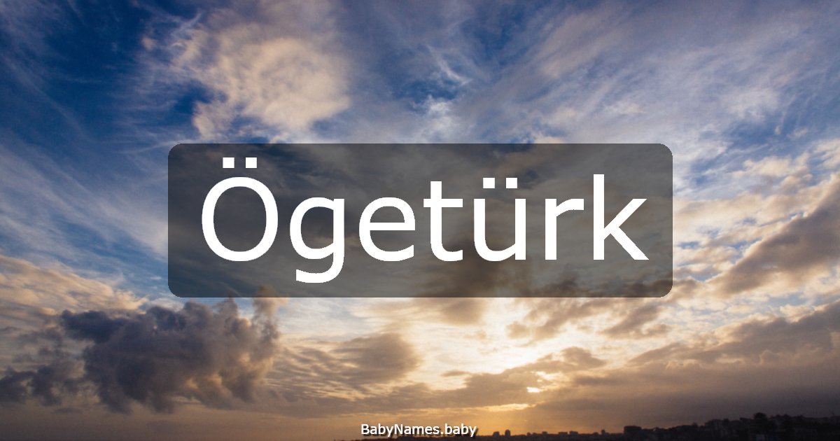 Ögetürk