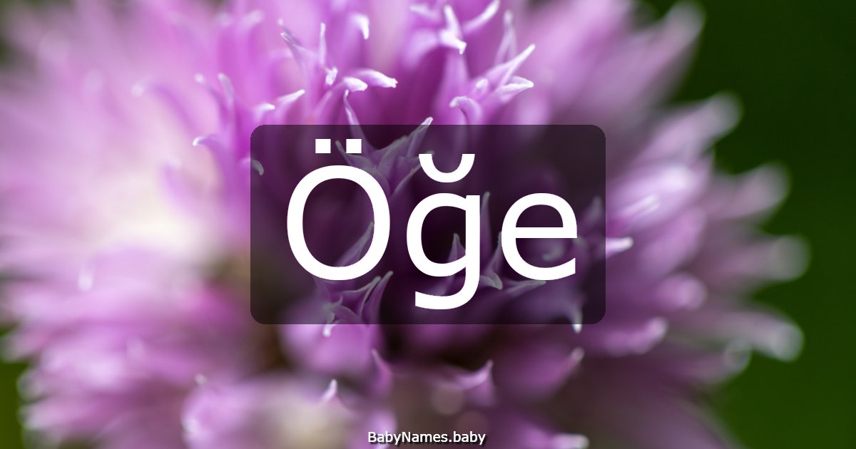 Öğe