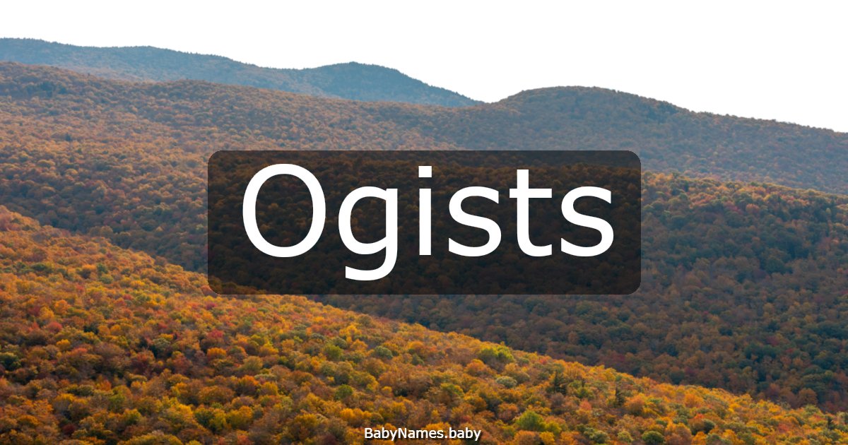Ogists