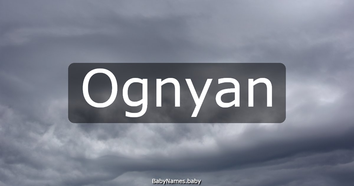 Ognyan