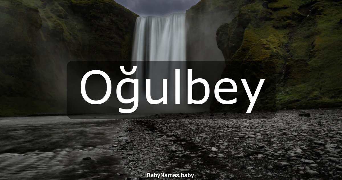 Oğulbey